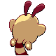 #161 Sentret sprite Posterior Shiny