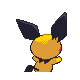 #172 Pichu sprite Posterior Shiny