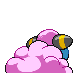 #179 Mareep sprite Posterior Shiny