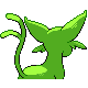 #196 Espeon sprite Posterior Shiny