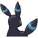 #197 Umbreon sprite Posterior Shiny