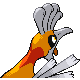 #250 Ho-Oh sprite Posterior Shiny