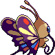 #267 Beautifly sprite Posterior Shiny
