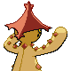 #332 Cacturne sprite Posterior Shiny