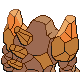 #377 Regirock sprite Posterior Shiny