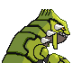 #383 Groudon sprite Posterior Shiny