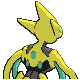 #386 Deoxys Ataque sprite Posterior Shiny