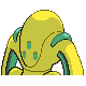 #386 Deoxys Defensa sprite Posterior Shiny