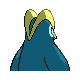 #394 Prinplup sprite Posterior Shiny