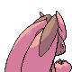 #428 Lopunny sprite Posterior Shiny