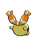 #433 Chingling sprite Posterior Shiny