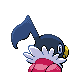 #441 Chatot sprite Posterior Shiny