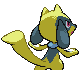 #447 Riolu sprite Posterior Shiny