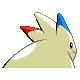 #468 Togekiss sprite Posterior Shiny