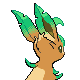 #470 Leafeon sprite Posterior Shiny