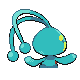 #490 Manaphy sprite Posterior Shiny