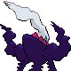#491 Darkrai sprite Posterior Shiny