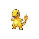 #004 Charmander sprite Oro HeartGold / Plata SoulSilver Shiny