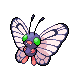#012 Butterfree sprite Oro HeartGold / Plata SoulSilver Shiny