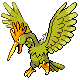 #022 Fearow sprite Oro HeartGold / Plata SoulSilver Shiny