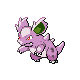 #030 Nidorina sprite Oro HeartGold / Plata SoulSilver Shiny