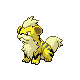 #058 Growlithe sprite Oro HeartGold / Plata SoulSilver Shiny