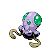 #072 Tentacool sprite Oro HeartGold / Plata SoulSilver Shiny