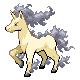 #078 Rapidash sprite Oro HeartGold / Plata SoulSilver Shiny