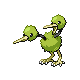 #084 Doduo sprite Oro HeartGold / Plata SoulSilver Shiny