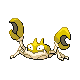 #098 Krabby sprite Oro HeartGold / Plata SoulSilver Shiny