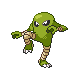 #106 Hitmonlee sprite Oro HeartGold / Plata SoulSilver Shiny