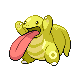 #108 Lickitung sprite Oro HeartGold / Plata SoulSilver Shiny