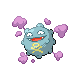 #109 Koffing sprite Oro HeartGold / Plata SoulSilver Shiny