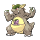 #115 Kangaskhan sprite Oro HeartGold / Plata SoulSilver Shiny