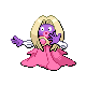 #124 Jynx sprite Oro HeartGold / Plata SoulSilver Shiny