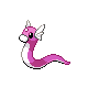 #147 Dratini sprite Oro HeartGold / Plata SoulSilver Shiny