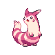 #162 Furret sprite Oro HeartGold / Plata SoulSilver Shiny