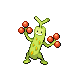 #185 Sudowoodo sprite Oro HeartGold / Plata SoulSilver Shiny
