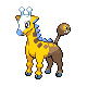 #203 Girafarig sprite Oro HeartGold / Plata SoulSilver Shiny