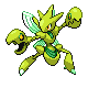 #212 Scizor sprite Oro HeartGold / Plata SoulSilver Shiny