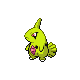 #246 Larvitar sprite Oro HeartGold / Plata SoulSilver Shiny