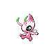 #251 Celebi sprite Oro HeartGold / Plata SoulSilver Shiny