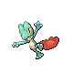 #252 Treecko sprite Oro HeartGold / Plata SoulSilver Shiny