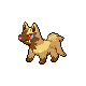 #261 Poochyena sprite Oro HeartGold / Plata SoulSilver Shiny