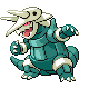 #306 Aggron sprite Oro HeartGold / Plata SoulSilver Shiny