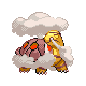 #324 Torkoal sprite Oro HeartGold / Plata SoulSilver Shiny