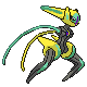 #386 Deoxys Velocidad sprite Oro HeartGold / Plata SoulSilver Shiny