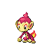 #390 Chimchar sprite Oro HeartGold / Plata SoulSilver Shiny