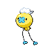#425 Drifloon sprite Oro HeartGold / Plata SoulSilver Shiny
