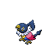 #441 Chatot sprite Oro HeartGold / Plata SoulSilver Shiny